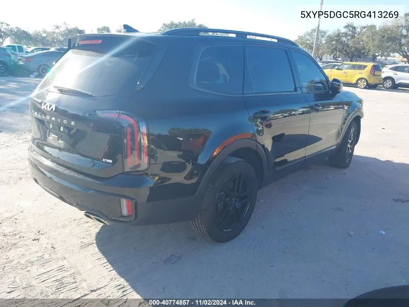 2024 Kia Telluride Sx X-Line VIN: 5XYP5DGC5RG413269 Lot: 40774857