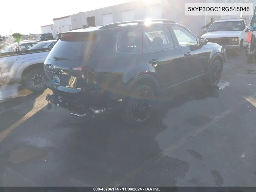 2024 Kia Telluride Ex X-Line VIN: 5XYP3DGC1RG545046 Lot: 40796174