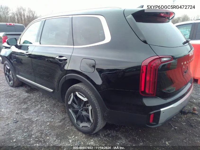 5XYP6DGC5RG472724 2024 Kia Telluride S