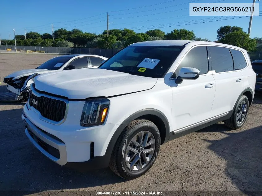 2024 Kia Telluride Lx VIN: 5XYP24GC3RG566211 Lot: 40877230