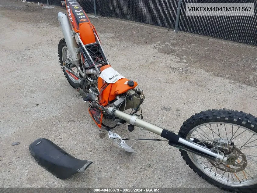 VBKEXM4043M361567 2003 Ktm 520 Exc