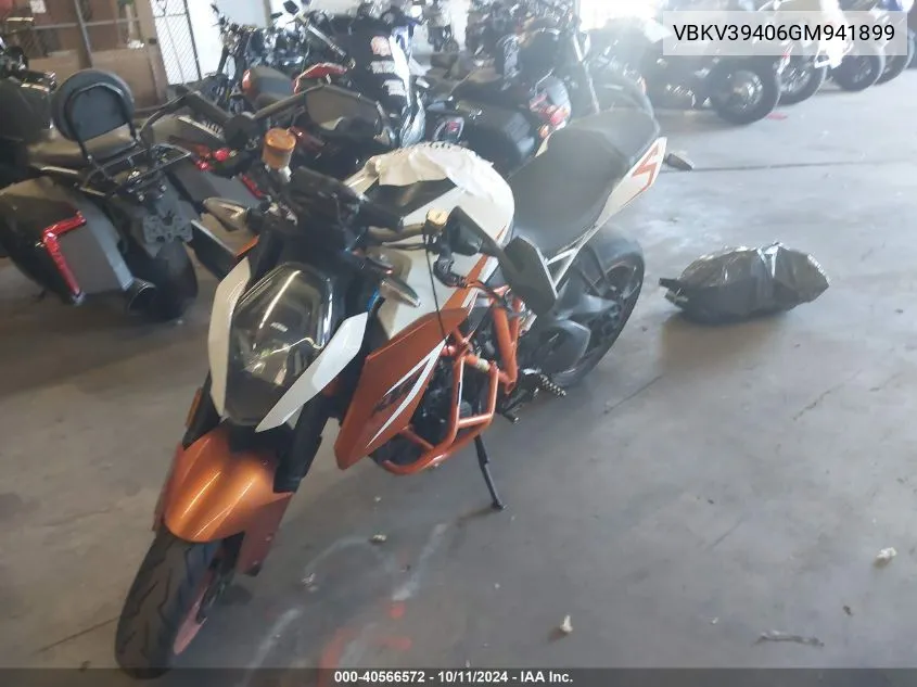 2016 Ktm 1290 Super Duke R VIN: VBKV39406GM941899 Lot: 40566572