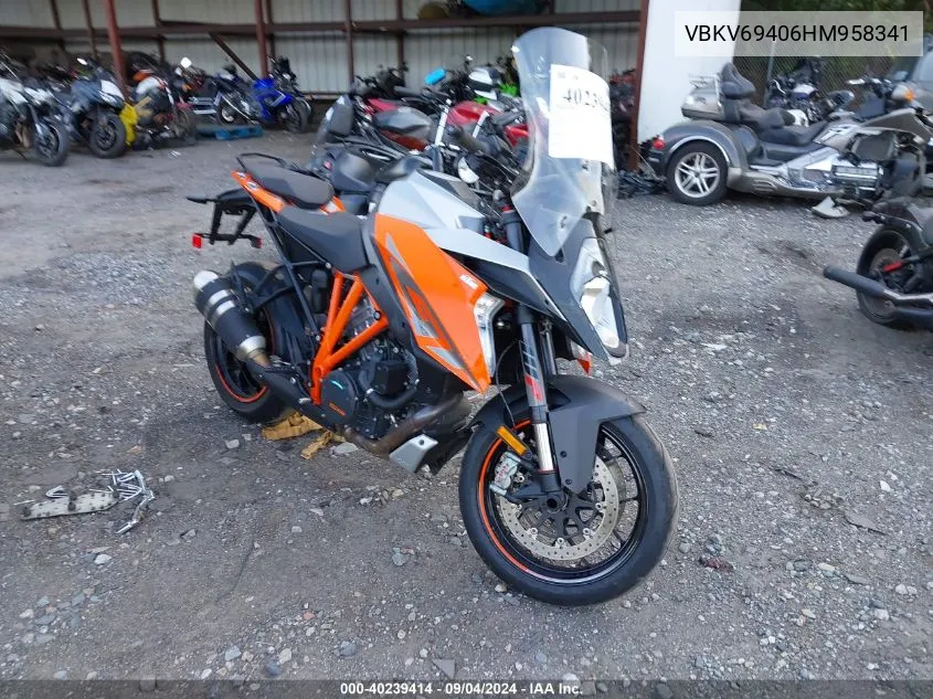 VBKV69406HM958341 2017 Ktm 1290 Super Duke Gt