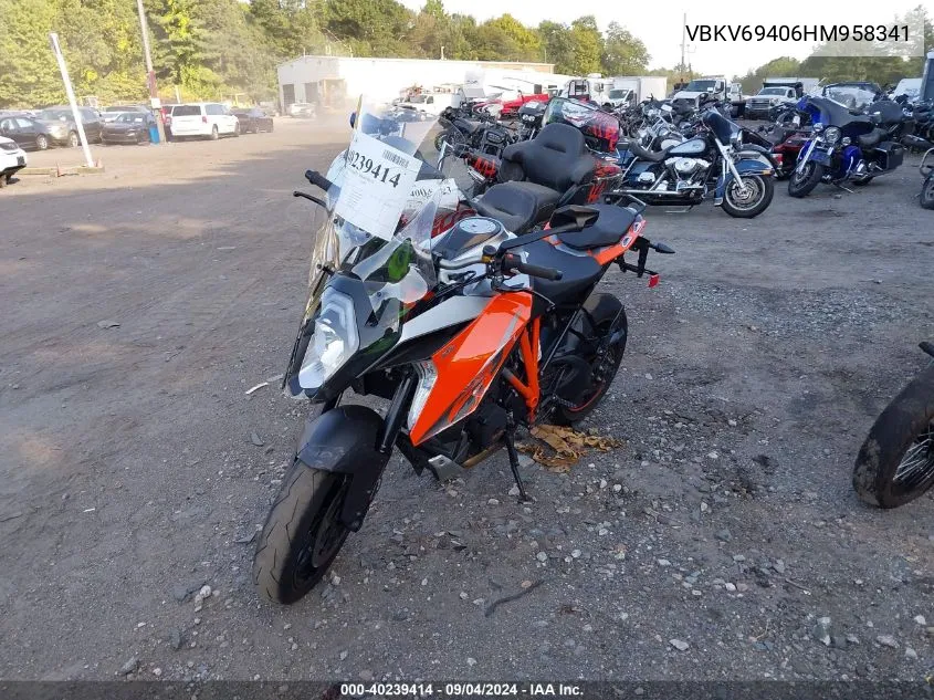 VBKV69406HM958341 2017 Ktm 1290 Super Duke Gt