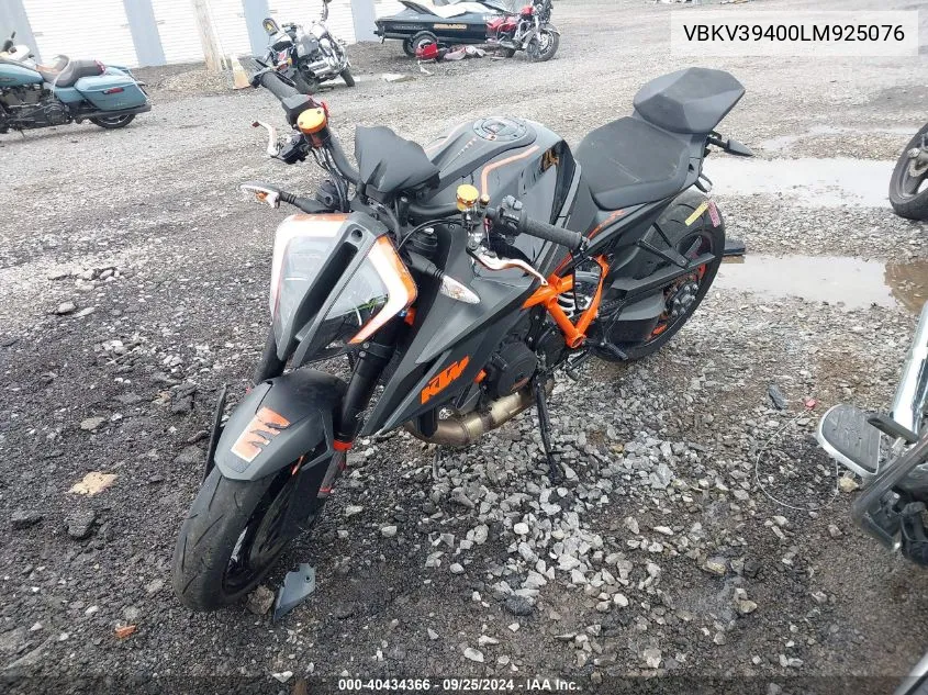 2020 Ktm 1290 Super Duke R VIN: VBKV39400LM925076 Lot: 40434366