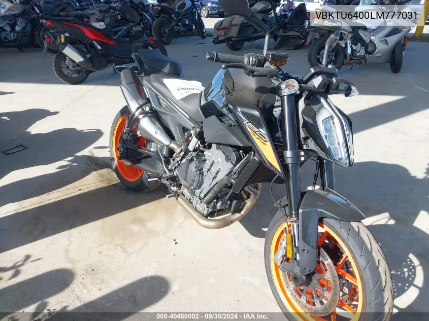 VBKTU6400LM777031 2020 Ktm 790 Duke