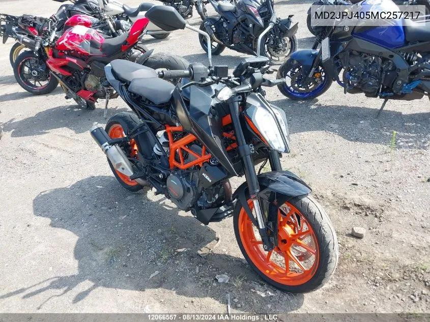 MD2JPJ405MC257217 2021 Ktm 390 Duke