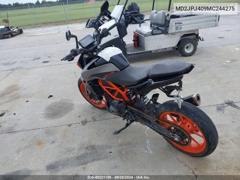 MD2JPJ409MC244275 2021 Ktm 390 Duke