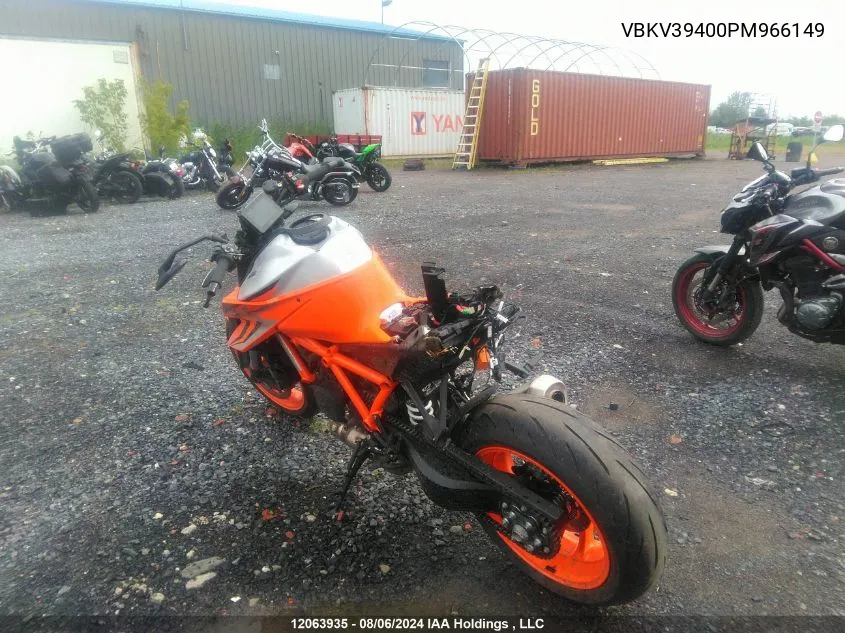 2023 Ktm 1290 Super Duke R VIN: VBKV39400PM966149 Lot: 12063935