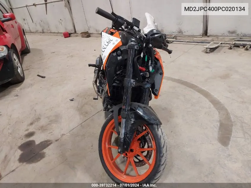 2023 Ktm 200 Duke VIN: MD2JPC400PC020134 Lot: 39732214