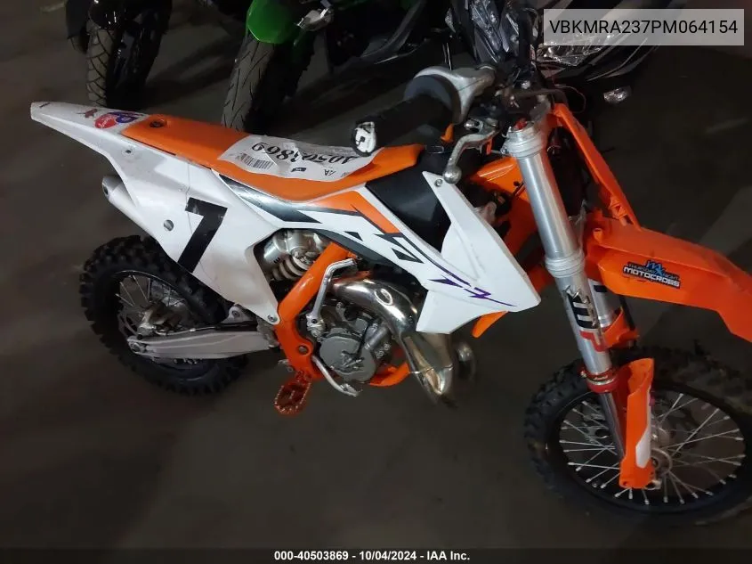 2023 Ktm 50 / 65 Sx/Sx Mini VIN: VBKMRA237PM064154 Lot: 40503869