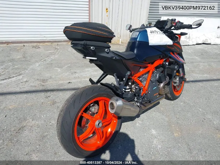 2023 Ktm 1290 Super Duke R VIN: VBKV39400PM972162 Lot: 40513387