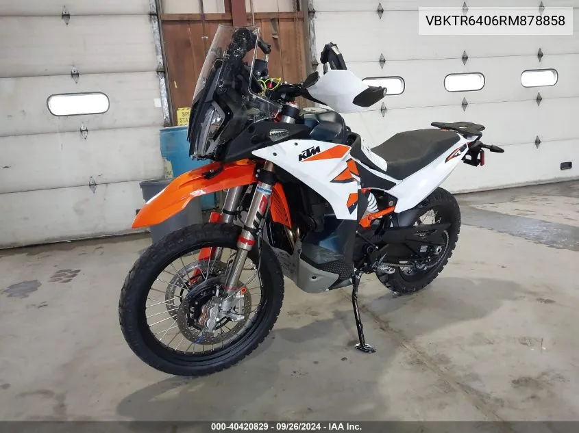 2024 Ktm 890 Adventure R VIN: VBKTR6406RM878858 Lot: 40420829