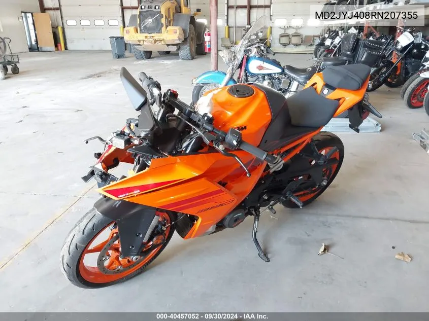 MD2JYJ408RN207355 2024 Ktm 390 Rc