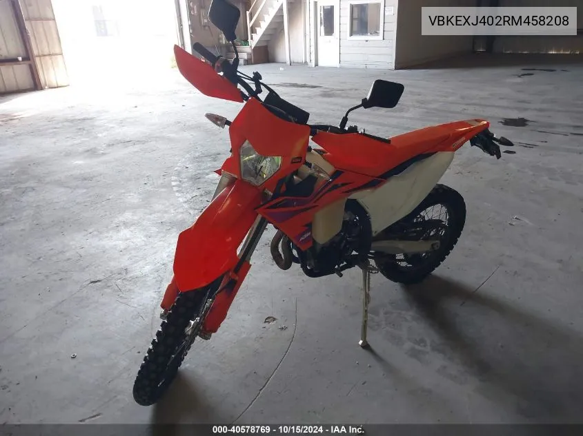 2024 Ktm 500 Exc-F/Xw-F/Exc-F Six Days VIN: VBKEXJ402RM458208 Lot: 40578769