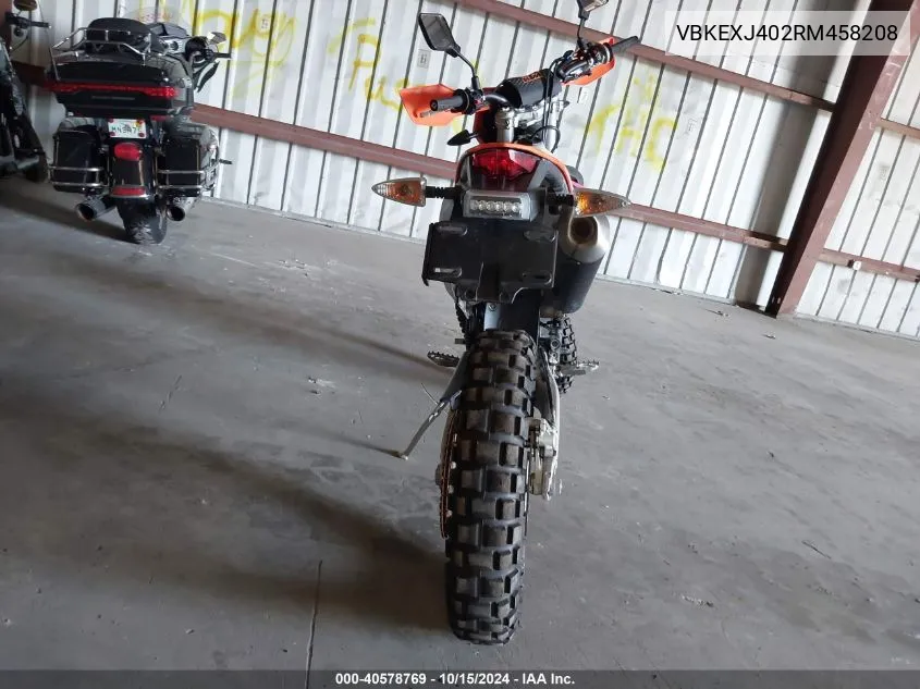 2024 Ktm 500 Exc-F/Xw-F/Exc-F Six Days VIN: VBKEXJ402RM458208 Lot: 40578769