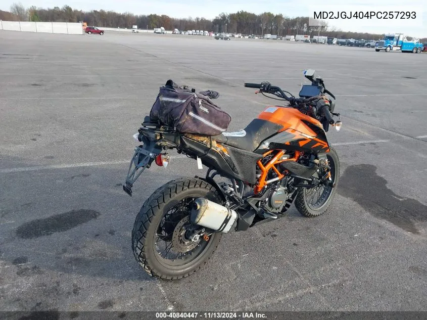 2023 Ktm 390 Adventure VIN: MD2JGJ404PC257293 Lot: 40840447