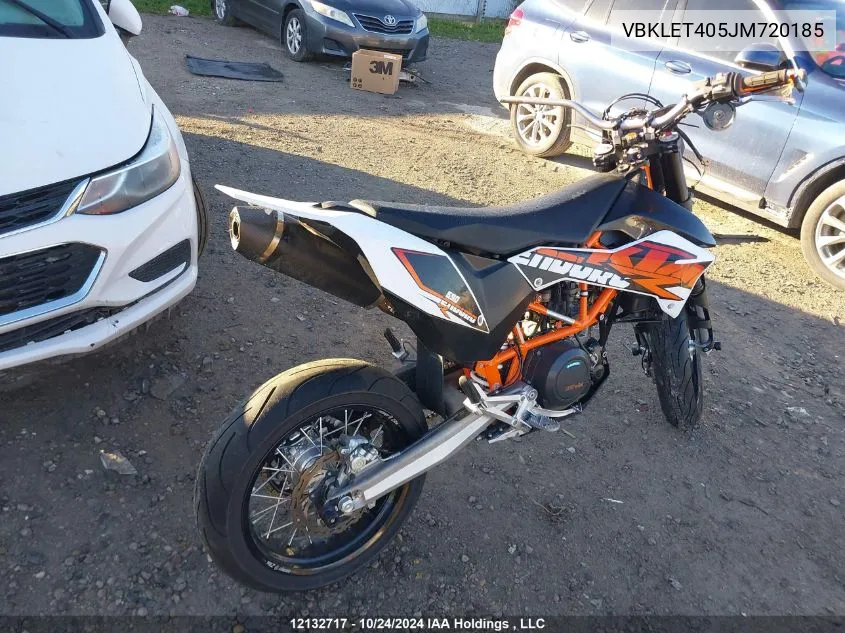 2018 Ktm 690 Enduro R VIN: VBKLET405JM720185 Lot: 12132717