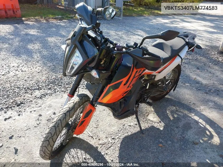 2020 Ktm 790 Adventure VIN: VBKTS3407LM774583 Lot: 40630295