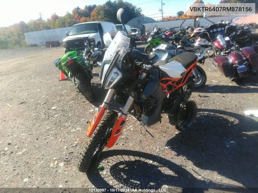 2024 Ktm 890 Adventure R VIN: VBKTR6407RM878156 Lot: 12130997