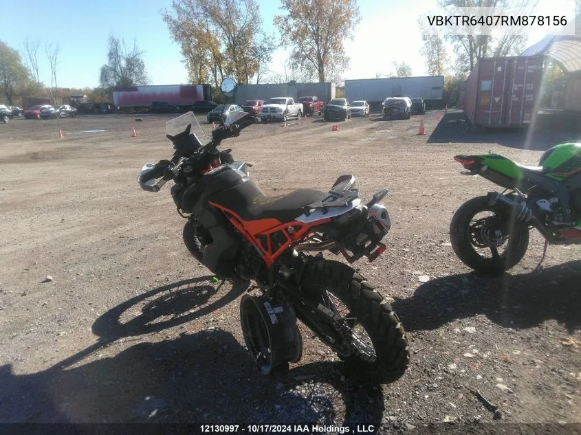 2024 Ktm 890 Adventure R VIN: VBKTR6407RM878156 Lot: 12130997