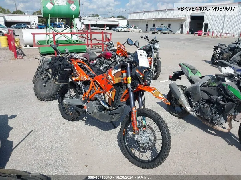 2007 Ktm 950 Super Enduro VIN: VBKVE440X7M939697 Lot: 40715040