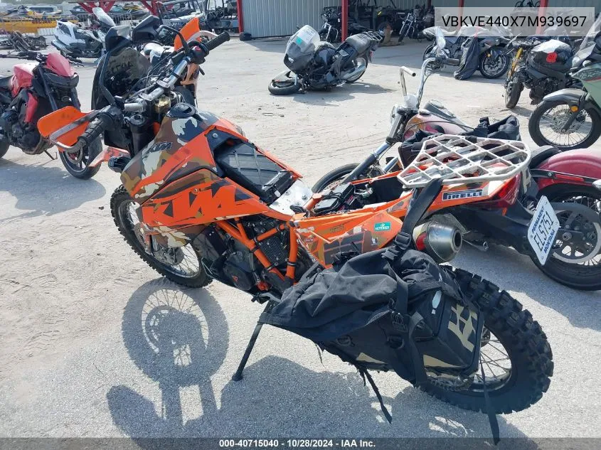 2007 Ktm 950 Super Enduro VIN: VBKVE440X7M939697 Lot: 40715040