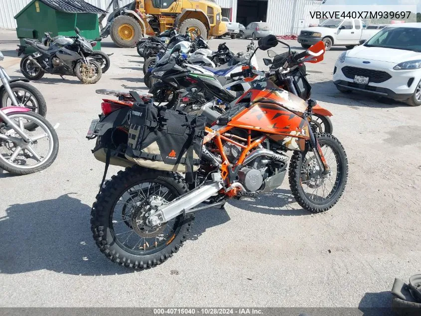 2007 Ktm 950 Super Enduro VIN: VBKVE440X7M939697 Lot: 40715040