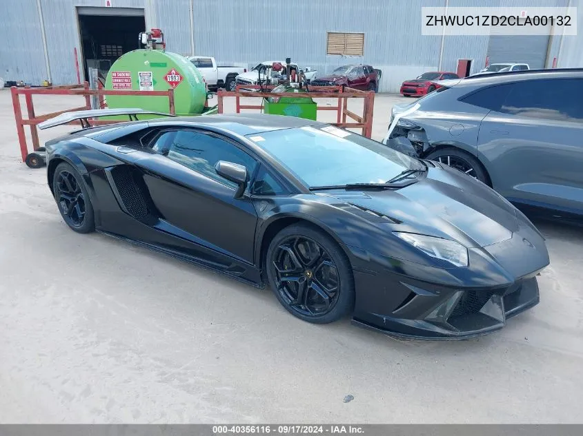 ZHWUC1ZD2CLA00132 2012 Lamborghini Aventador Lp700-4