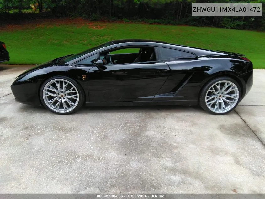 ZHWGU11MX4LA01472 2004 Lamborghini Gallardo