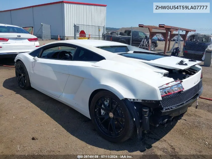 ZHWGU54T59LA07777 2009 Lamborghini Gallardo Lp560-4