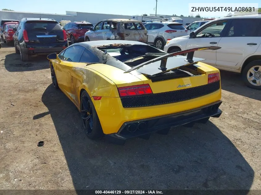 ZHWGU54T49LA08631 2009 Lamborghini Gallardo Lp560-4