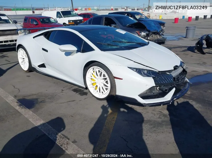 ZHWUC1ZF8FLA03249 2015 Lamborghini Huracan Lp610-4