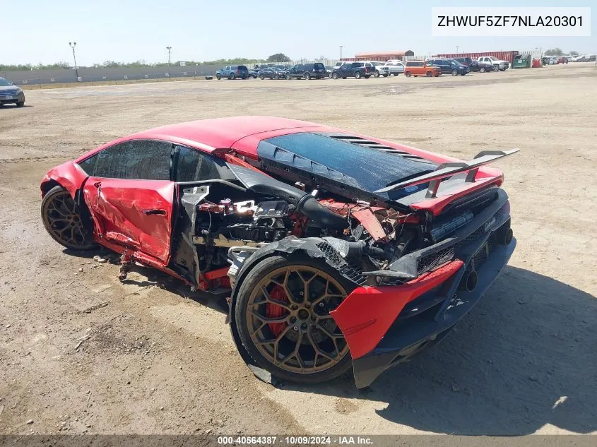 ZHWUF5ZF7NLA20301 2022 Lamborghini Huracan Evo Rwd