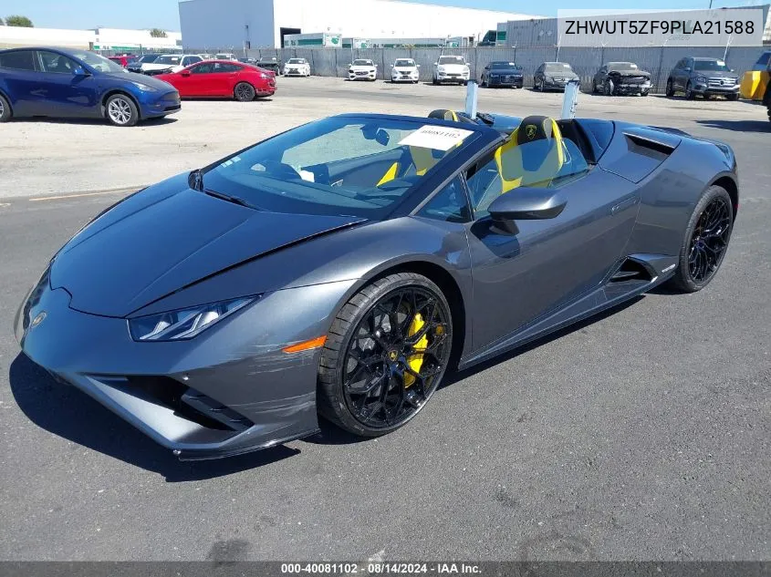 ZHWUT5ZF9PLA21588 2023 Lamborghini Huracan Evo Spyder Rwd