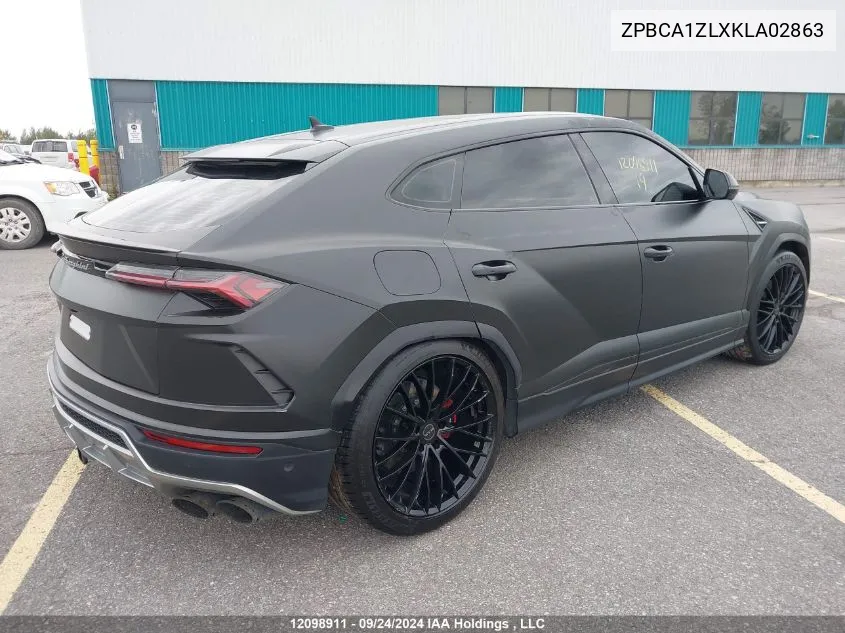 ZPBCA1ZLXKLA02863 2019 Lamborghini Urus