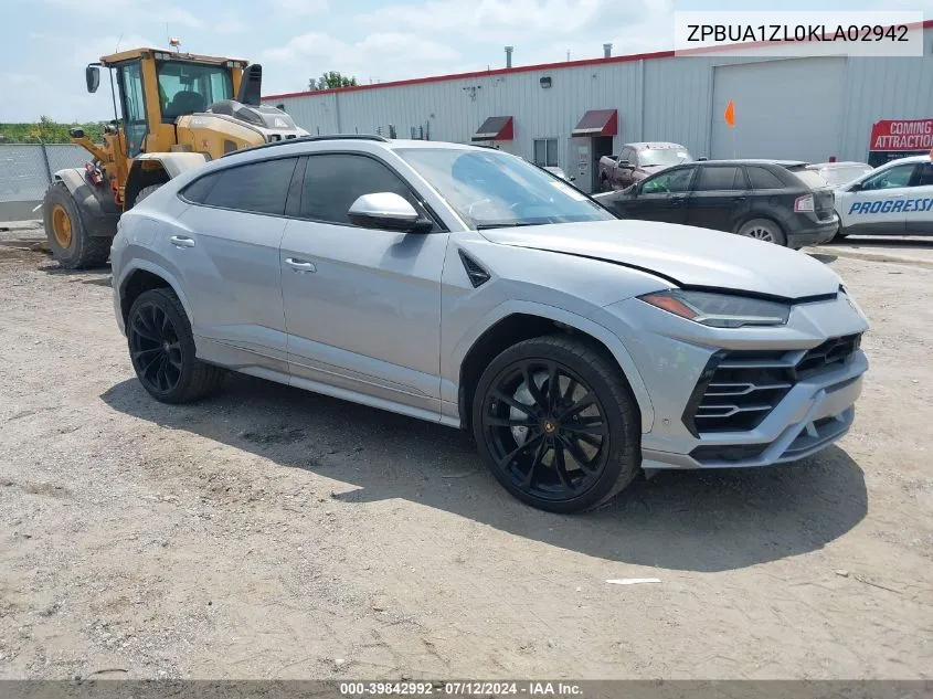 ZPBUA1ZL0KLA02942 2019 Lamborghini Urus