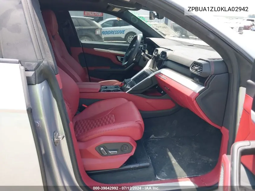 ZPBUA1ZL0KLA02942 2019 Lamborghini Urus