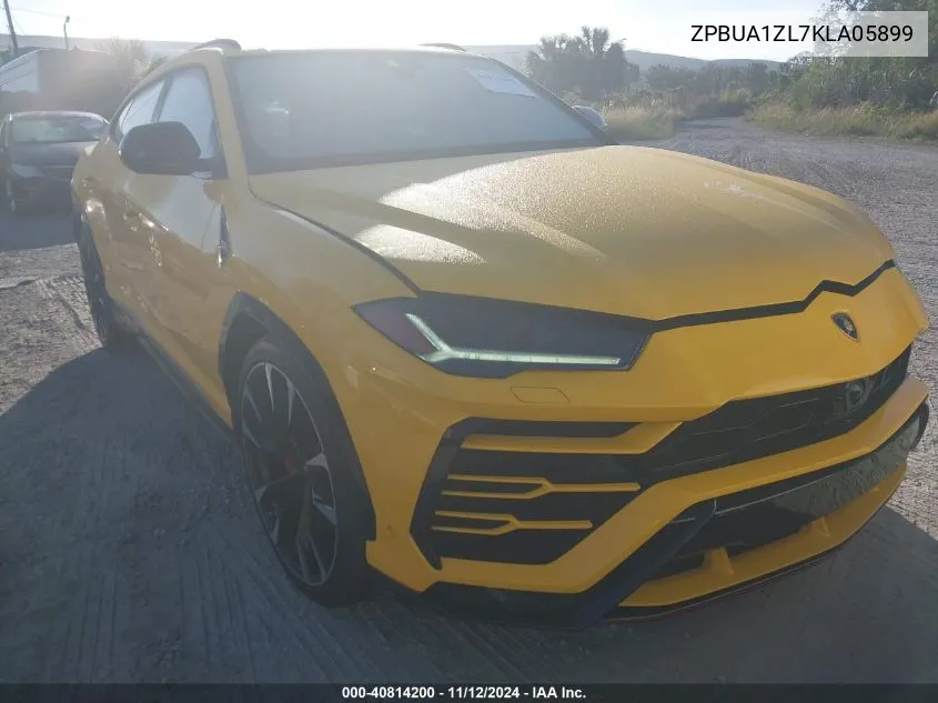 2019 Lamborghini Urus VIN: ZPBUA1ZL7KLA05899 Lot: 40814200