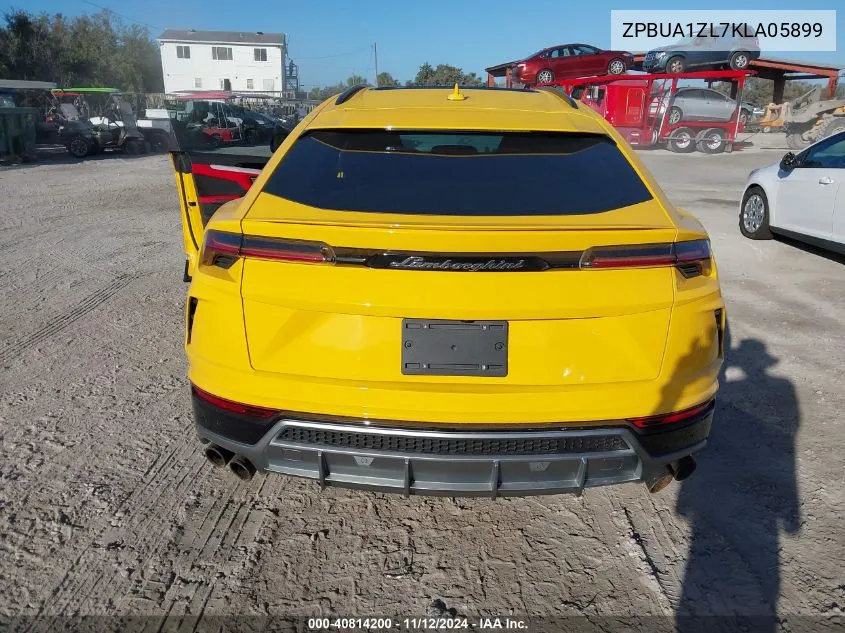 2019 Lamborghini Urus VIN: ZPBUA1ZL7KLA05899 Lot: 40814200