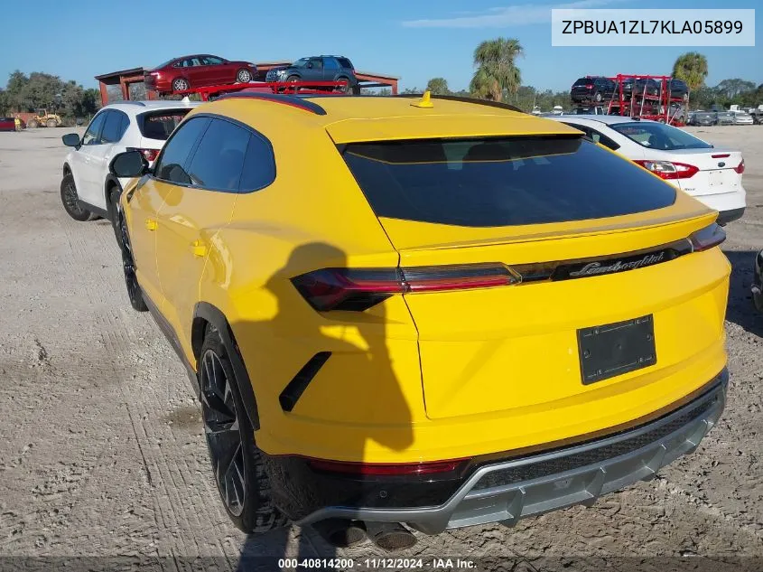 2019 Lamborghini Urus VIN: ZPBUA1ZL7KLA05899 Lot: 40814200