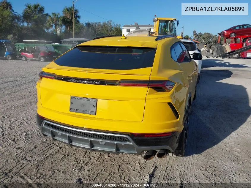 2019 Lamborghini Urus VIN: ZPBUA1ZL7KLA05899 Lot: 40814200