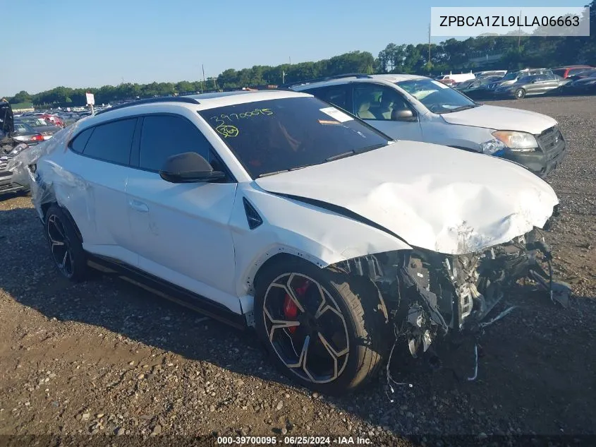 ZPBCA1ZL9LLA06663 2020 Lamborghini Urus