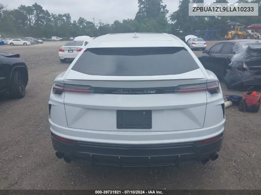 2020 Lamborghini Urus VIN: ZPBUA1ZL9LLA10233 Lot: 39731921