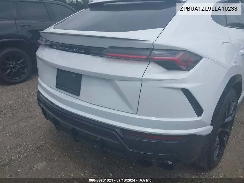 2020 Lamborghini Urus VIN: ZPBUA1ZL9LLA10233 Lot: 39731921