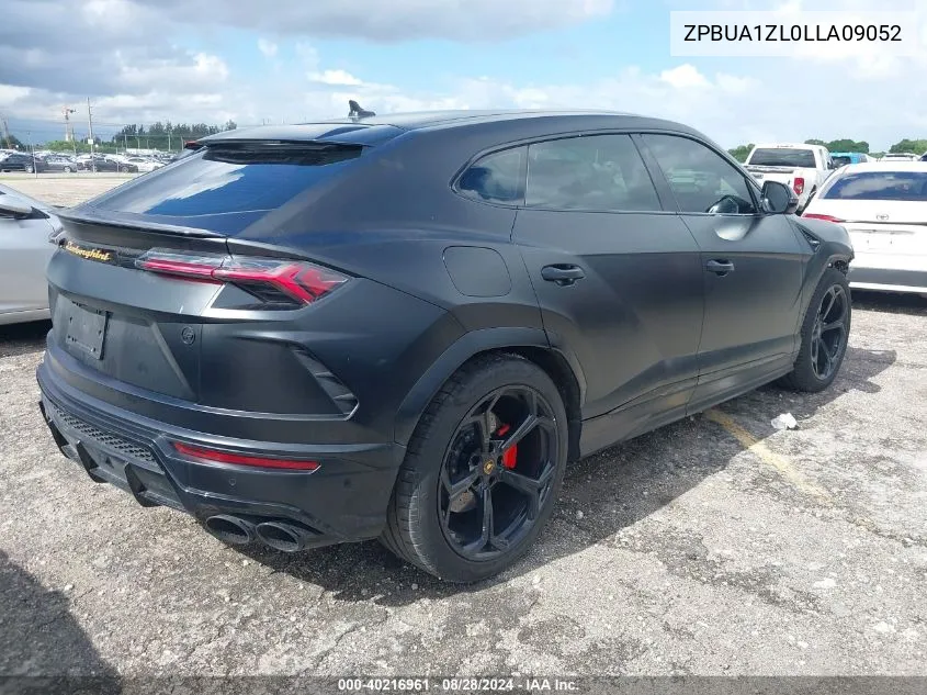 2020 Lamborghini Urus VIN: ZPBUA1ZL0LLA09052 Lot: 40216961