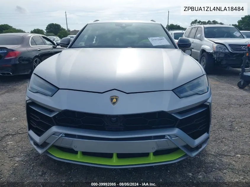 ZPBUA1ZL4NLA18484 2022 Lamborghini Urus Graphite Capsule/Pearl Capsule