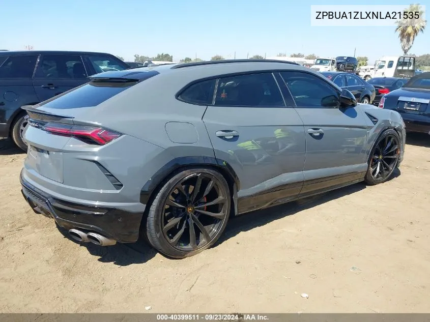 2022 Lamborghini Urus Graphite Capsule/Pearl Capsule VIN: ZPBUA1ZLXNLA21535 Lot: 40399511