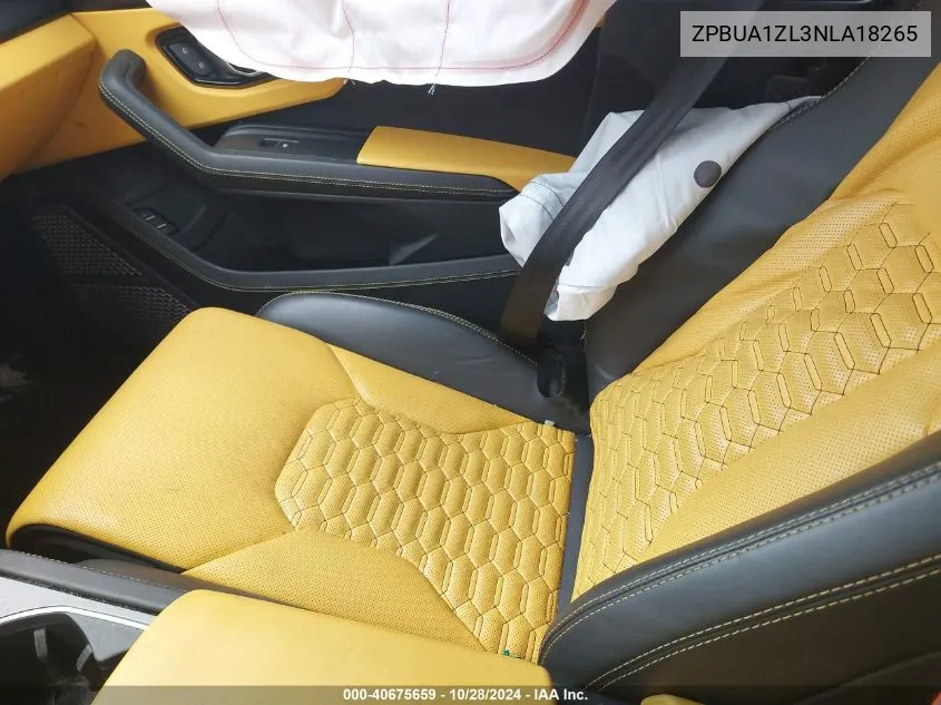 2022 Lamborghini Urus Graphite Capsule/Pearl Capsule VIN: ZPBUA1ZL3NLA18265 Lot: 40675659