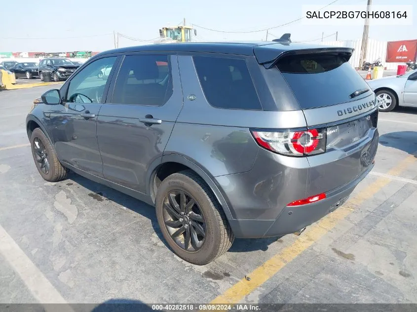 SALCP2BG7GH608164 2016 Land Rover Discovery Sport Se